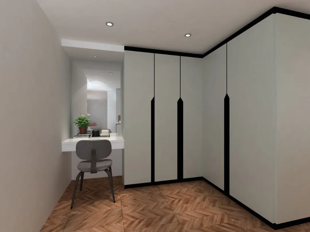 Zaques Hotel Room 1 3D Drawing